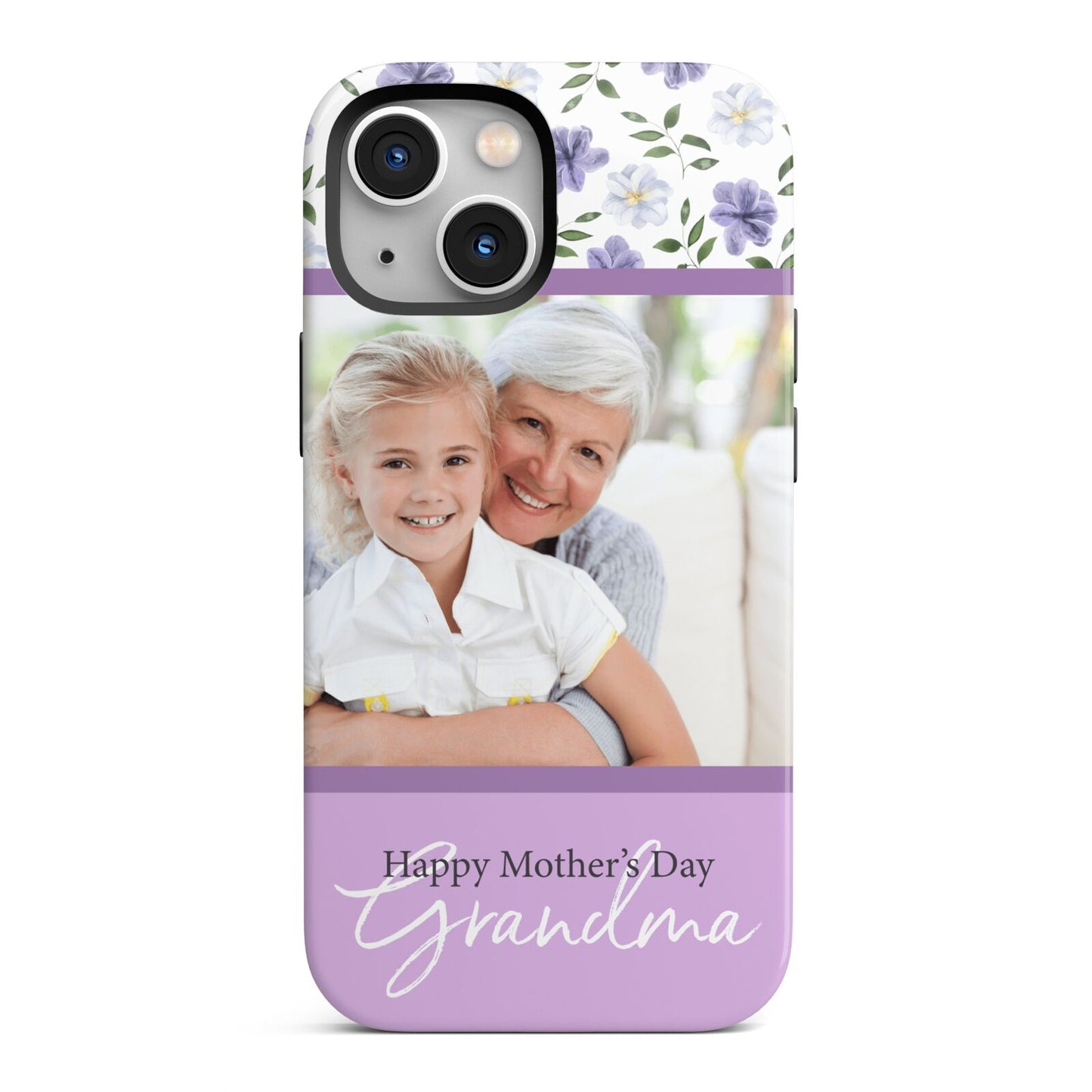 Personalised Grandma Mother s Day iPhone 13 Mini Full Wrap 3D Tough Case