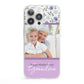 Personalised Grandma Mother s Day iPhone 13 Pro Clear Bumper Case