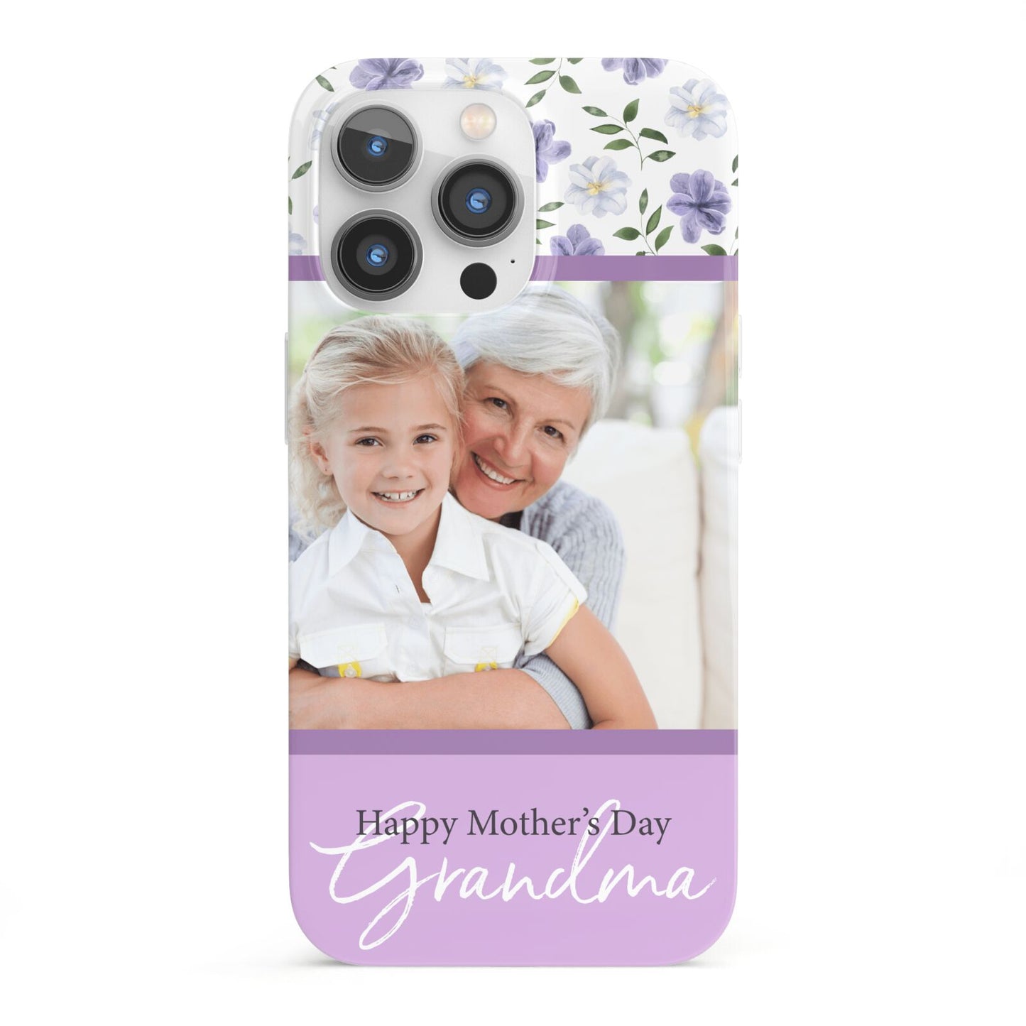 Personalised Grandma Mother s Day iPhone 13 Pro Full Wrap 3D Snap Case