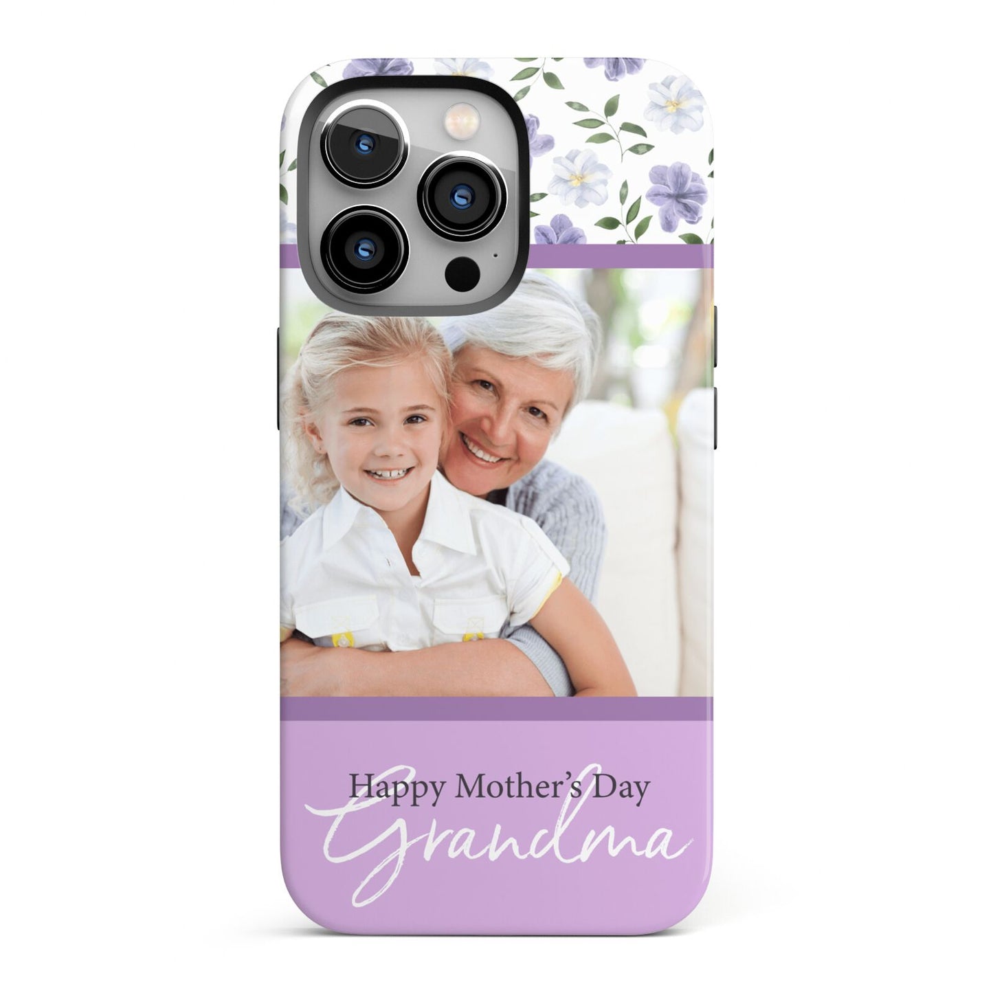 Personalised Grandma Mother s Day iPhone 13 Pro Full Wrap 3D Tough Case