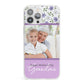 Personalised Grandma Mother s Day iPhone 13 Pro Max Clear Bumper Case