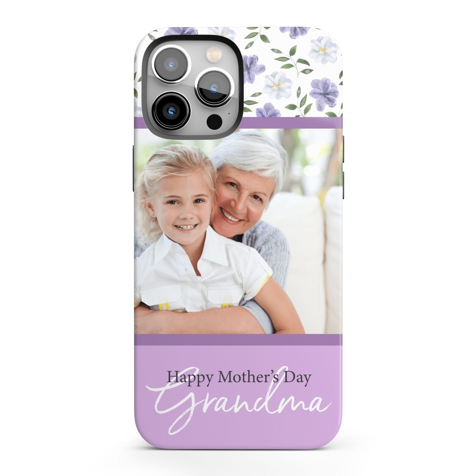 Personalised Grandma Mother s Day iPhone 13 Pro Max Full Wrap 3D Tough Case