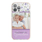 Personalised Grandma Mother s Day iPhone 13 Pro Max TPU Impact Case with Pink Edges