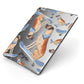 Personalised Great Dane Apple iPad Case on Grey iPad Side View