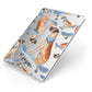 Personalised Great Dane Apple iPad Case on Silver iPad Side View