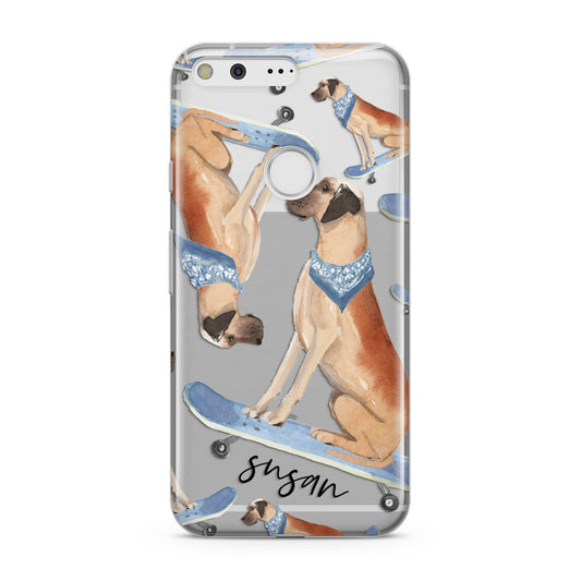 Personalised Great Dane Google Pixel Case