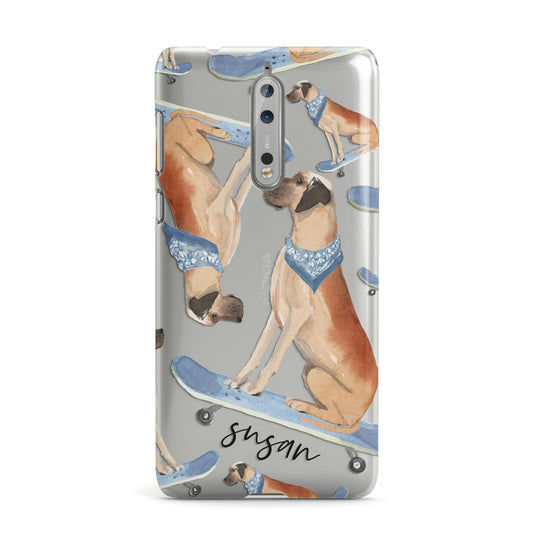 Personalised Great Dane Nokia Case