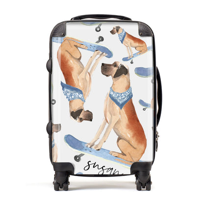 Personalised Great Dane Suitcase