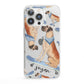 Personalised Great Dane iPhone 13 Pro Clear Bumper Case
