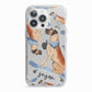 Personalised Great Dane iPhone 13 Pro TPU Impact Case with White Edges