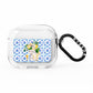 Personalised Greek Tiles AirPods Clear Case 3rd Gen