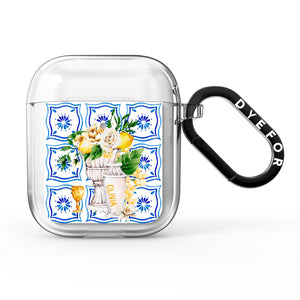Personalised Greek Tiles AirPods Case