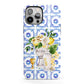Personalised Greek Tiles iPhone 13 Pro Max Full Wrap 3D Tough Case