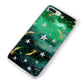 Personalised Green Cloud Stars iPhone 8 Plus Bumper Case on Silver iPhone Alternative Image