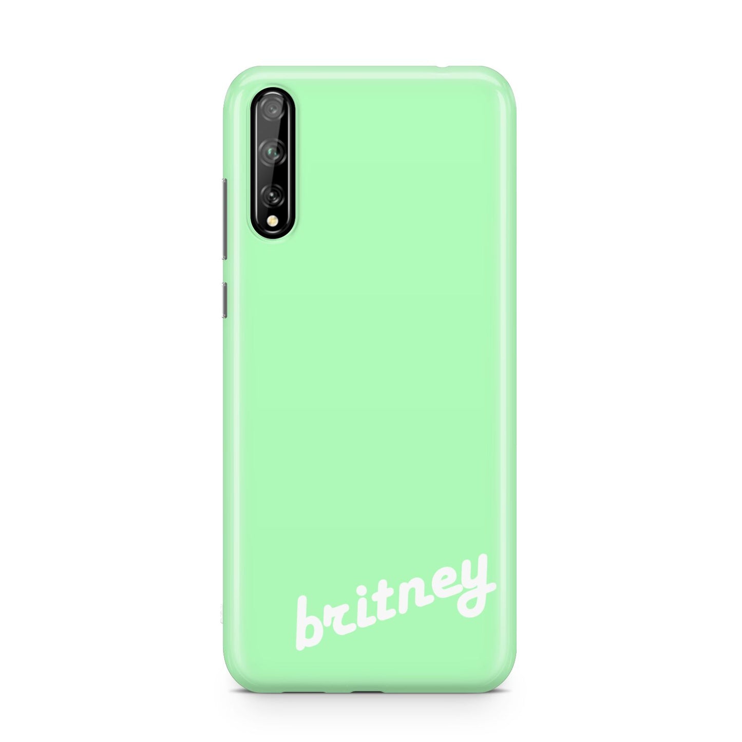 Personalised Green Name Huawei Enjoy 10s Phone Case