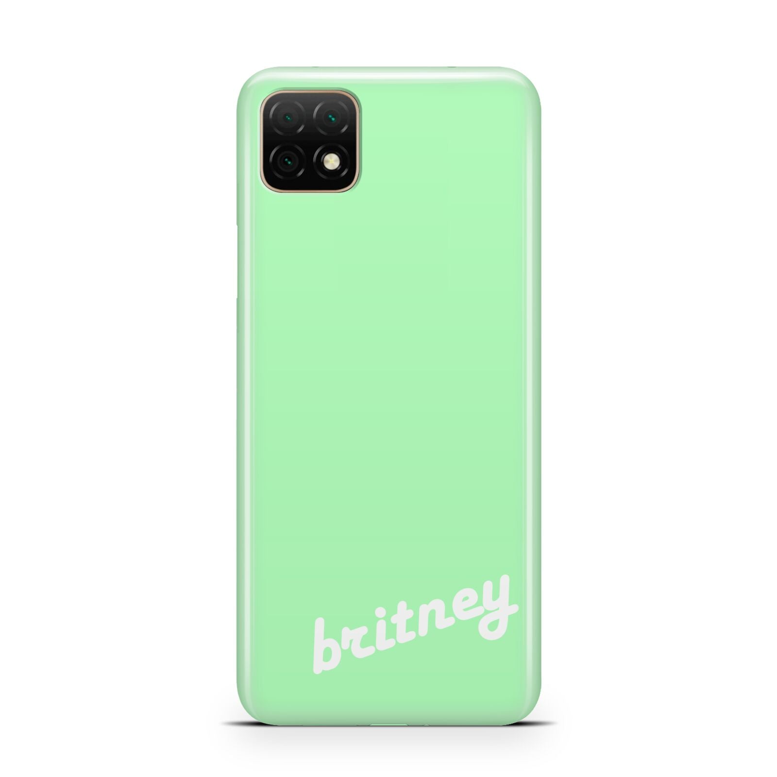 Personalised Green Name Huawei Enjoy 20 Phone Case