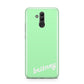 Personalised Green Name Huawei Mate 20 Lite