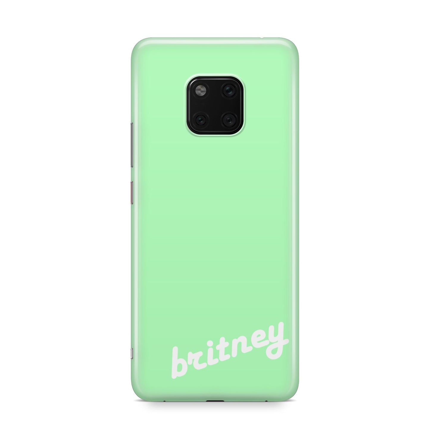 Personalised Green Name Huawei Mate 20 Pro Phone Case