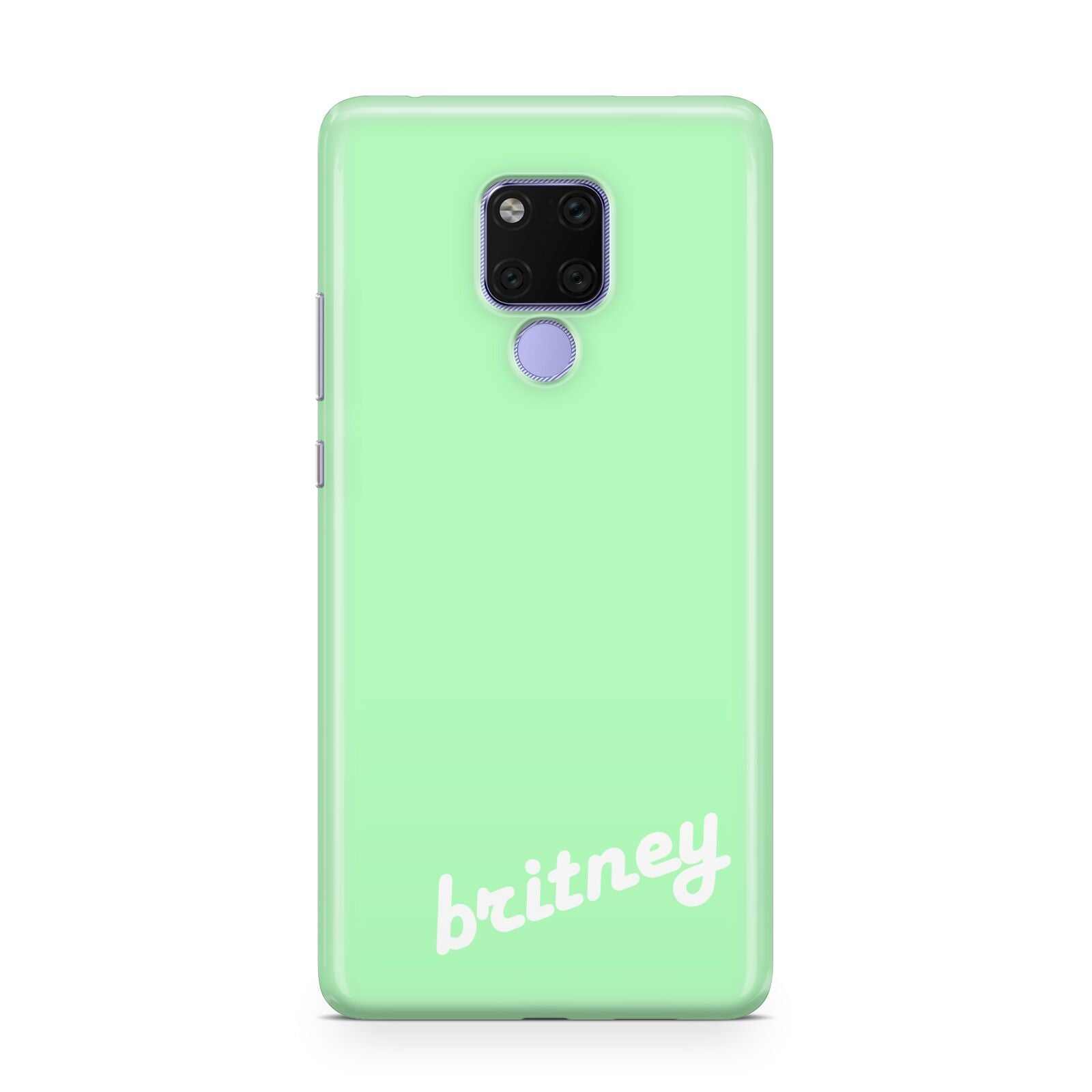 Personalised Green Name Huawei Mate 20X Phone Case