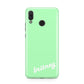 Personalised Green Name Huawei Nova 3 Phone Case