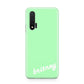 Personalised Green Name Huawei Nova 6 Phone Case