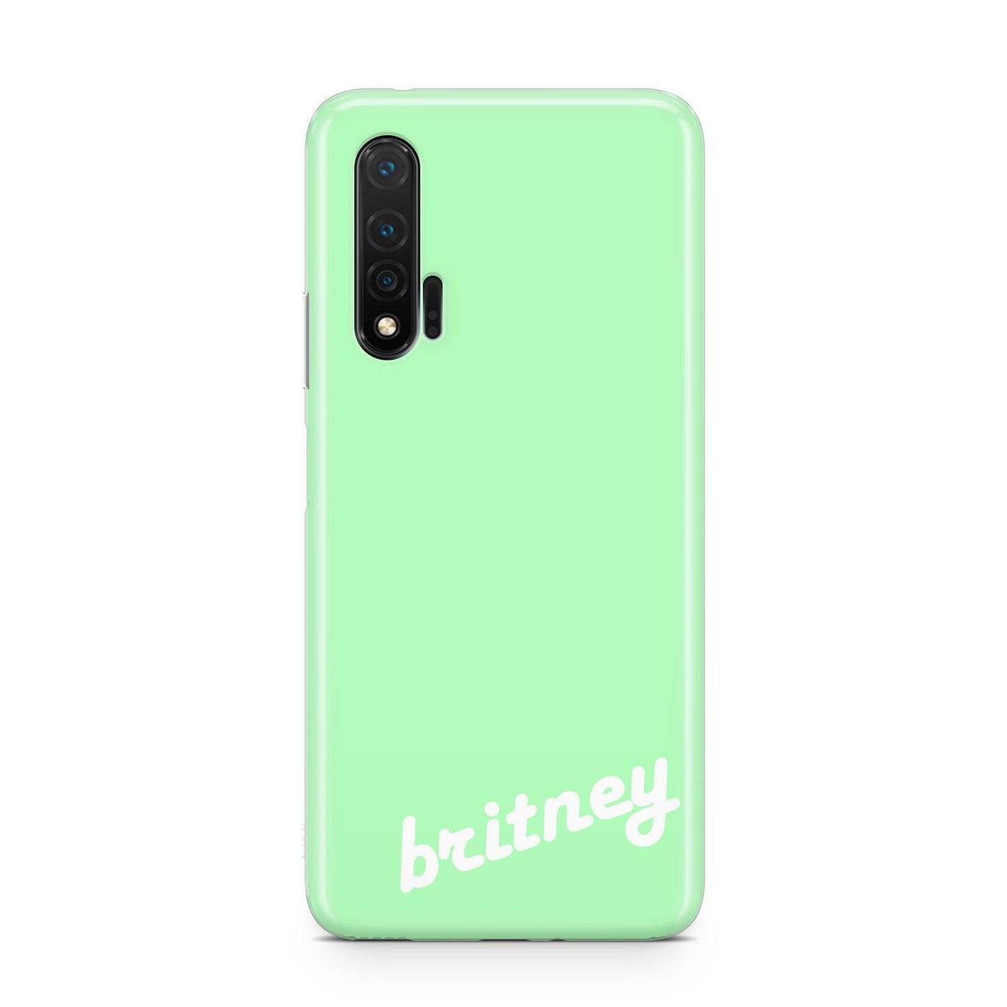 Personalised Green Name Huawei Nova 6 Phone Case