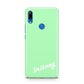 Personalised Green Name Huawei P Smart Z