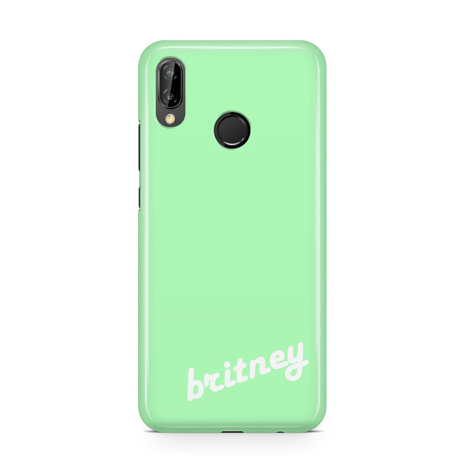 Personalised Green Name Huawei P20 Lite Phone Case