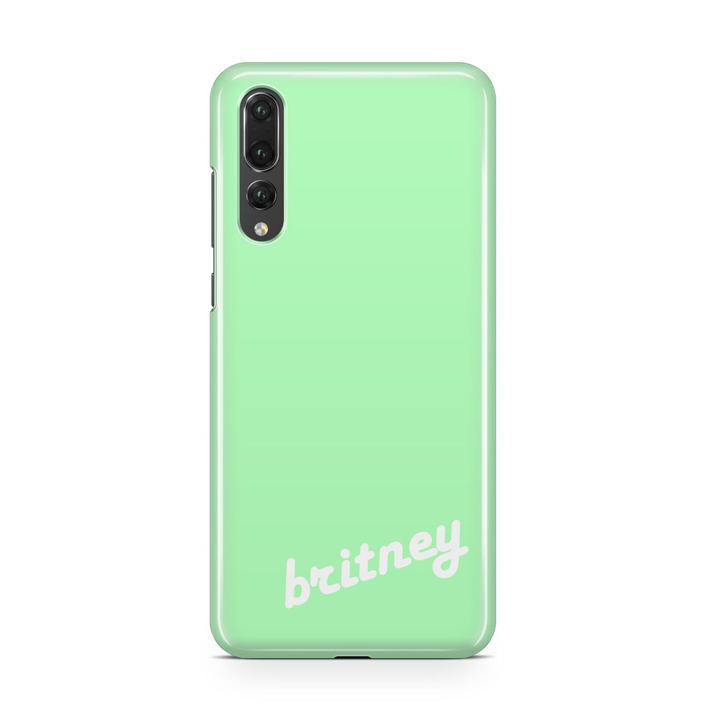 Personalised Green Name Huawei P20 Pro Phone Case