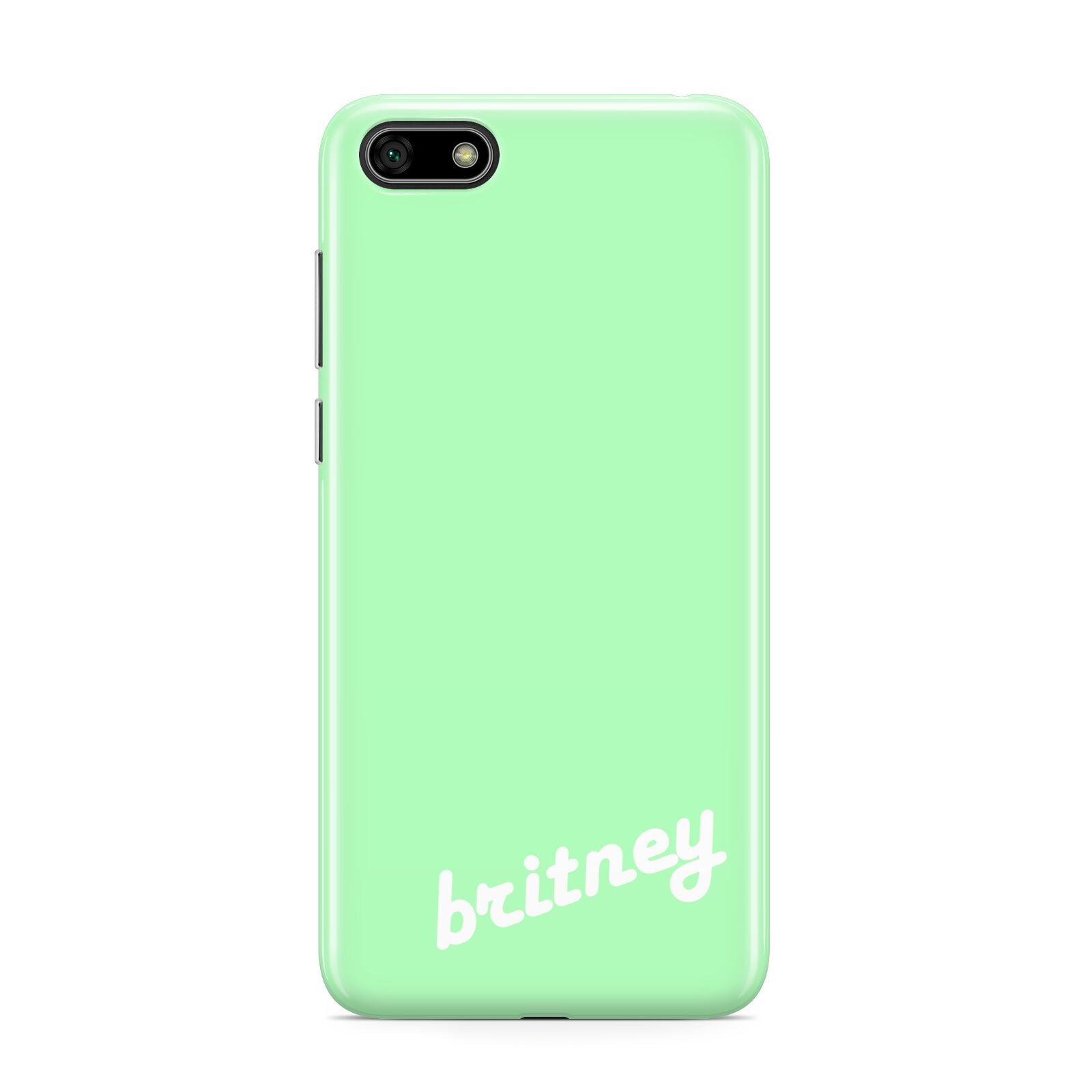 Personalised Green Name Huawei Y5 Prime 2018 Phone Case