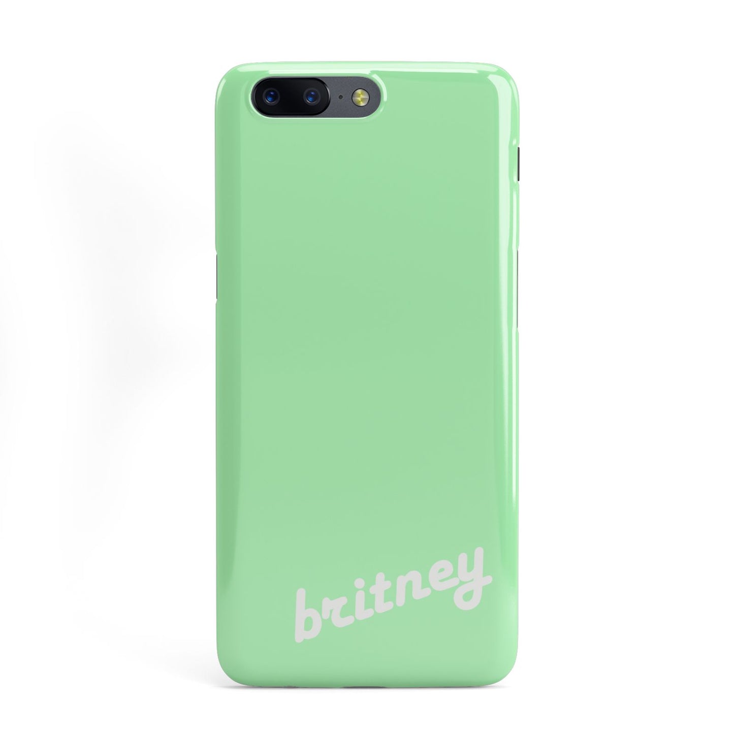 Personalised Green Name OnePlus Case