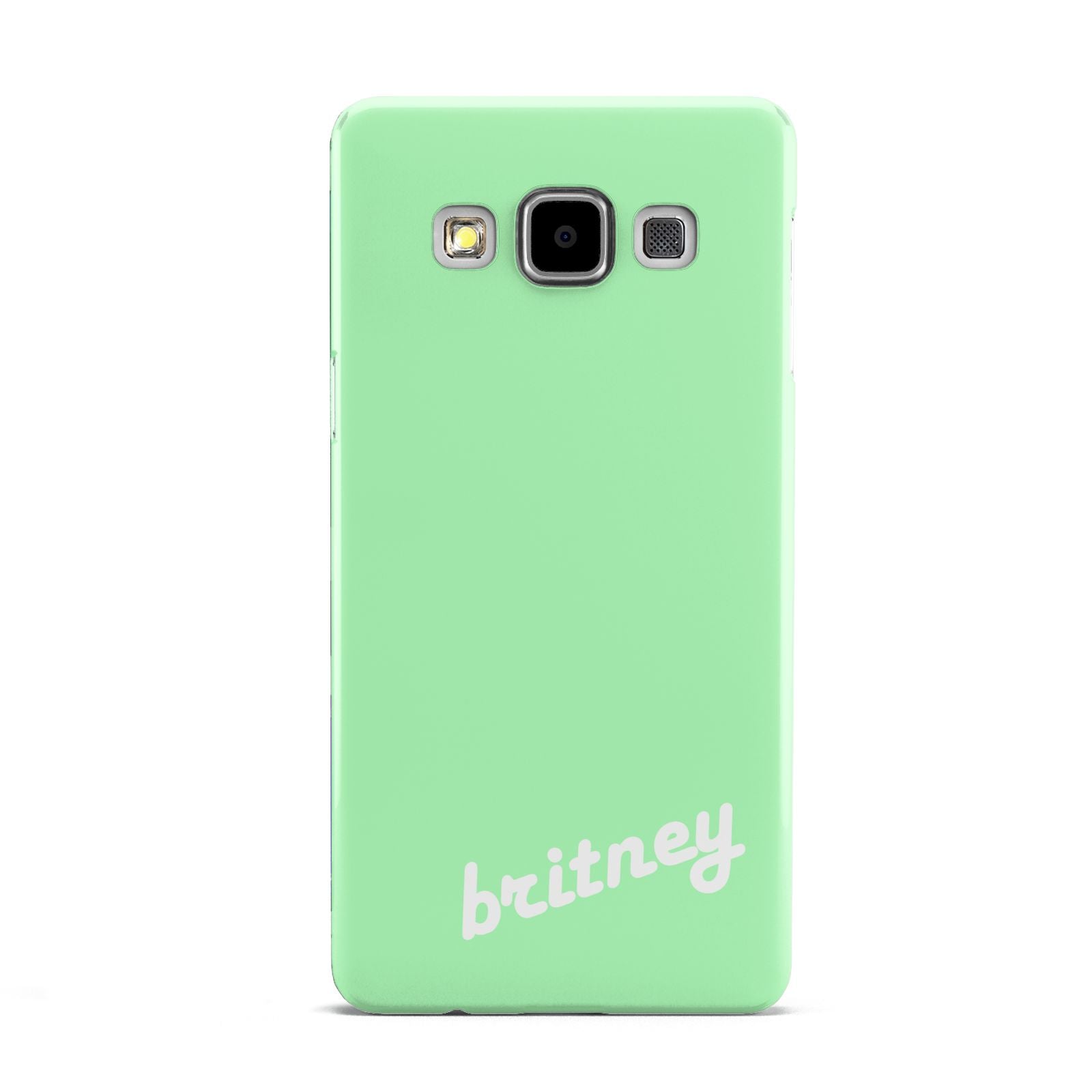 Personalised Green Name Samsung Galaxy A5 Case