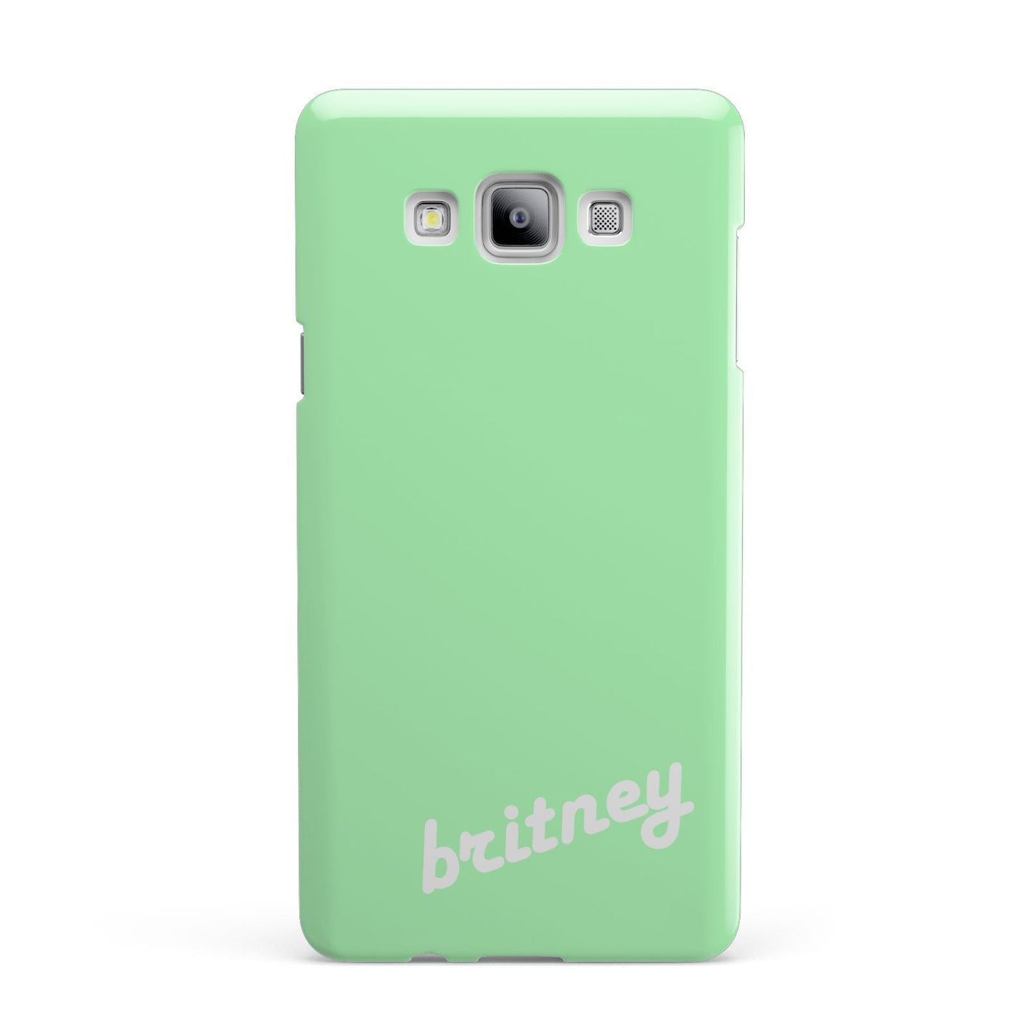 Personalised Green Name Samsung Galaxy A7 2015 Case