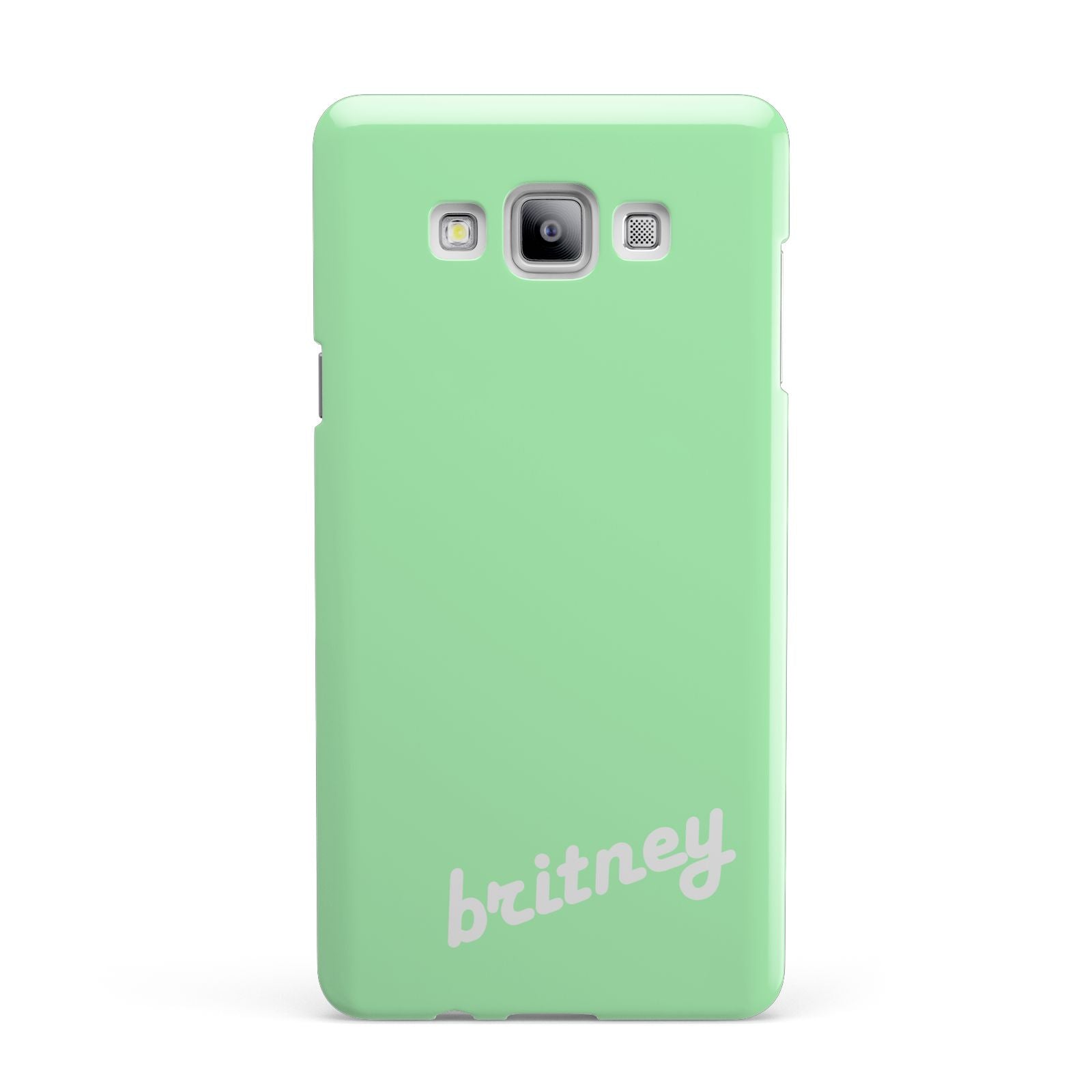 Personalised Green Name Samsung Galaxy A7 2015 Case
