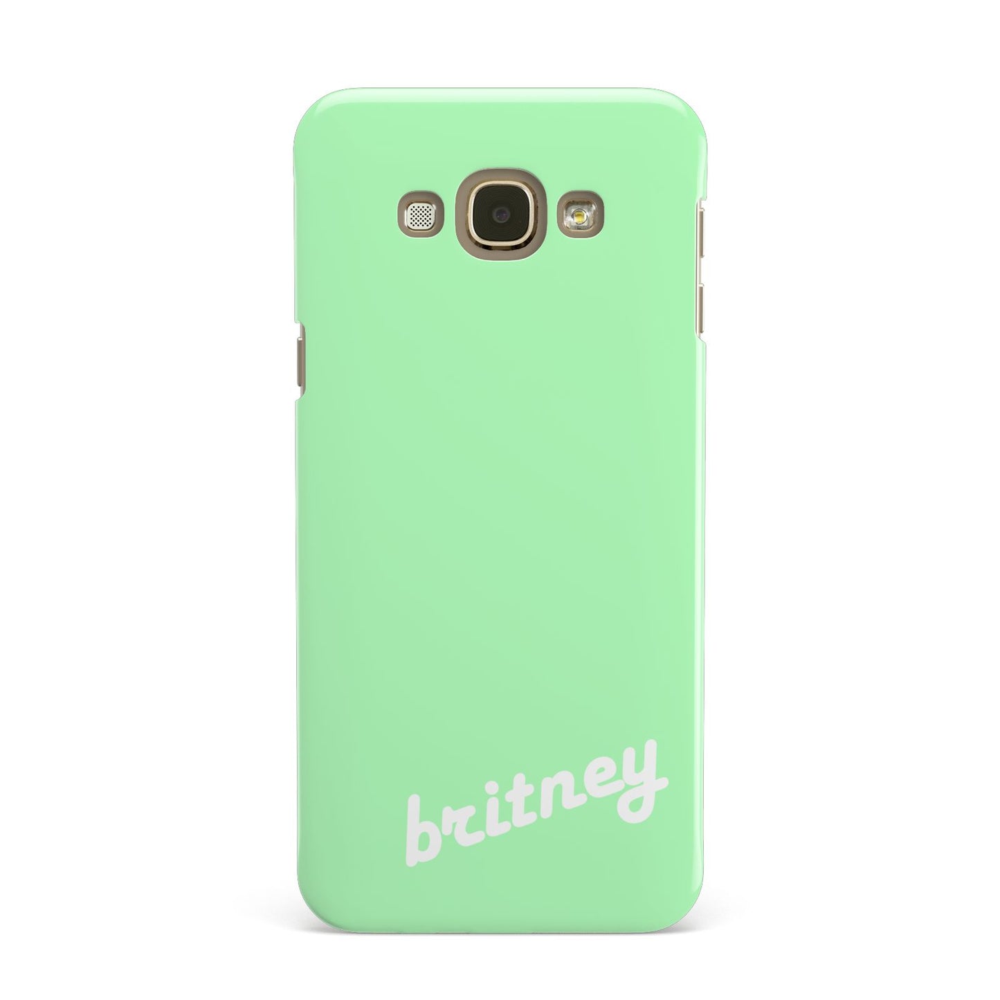 Personalised Green Name Samsung Galaxy A8 Case