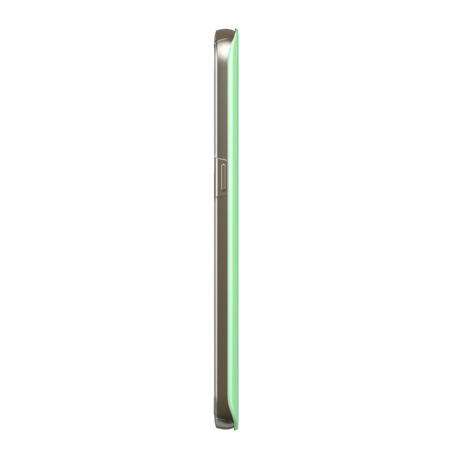 Personalised Green Name Samsung Galaxy Case Side View