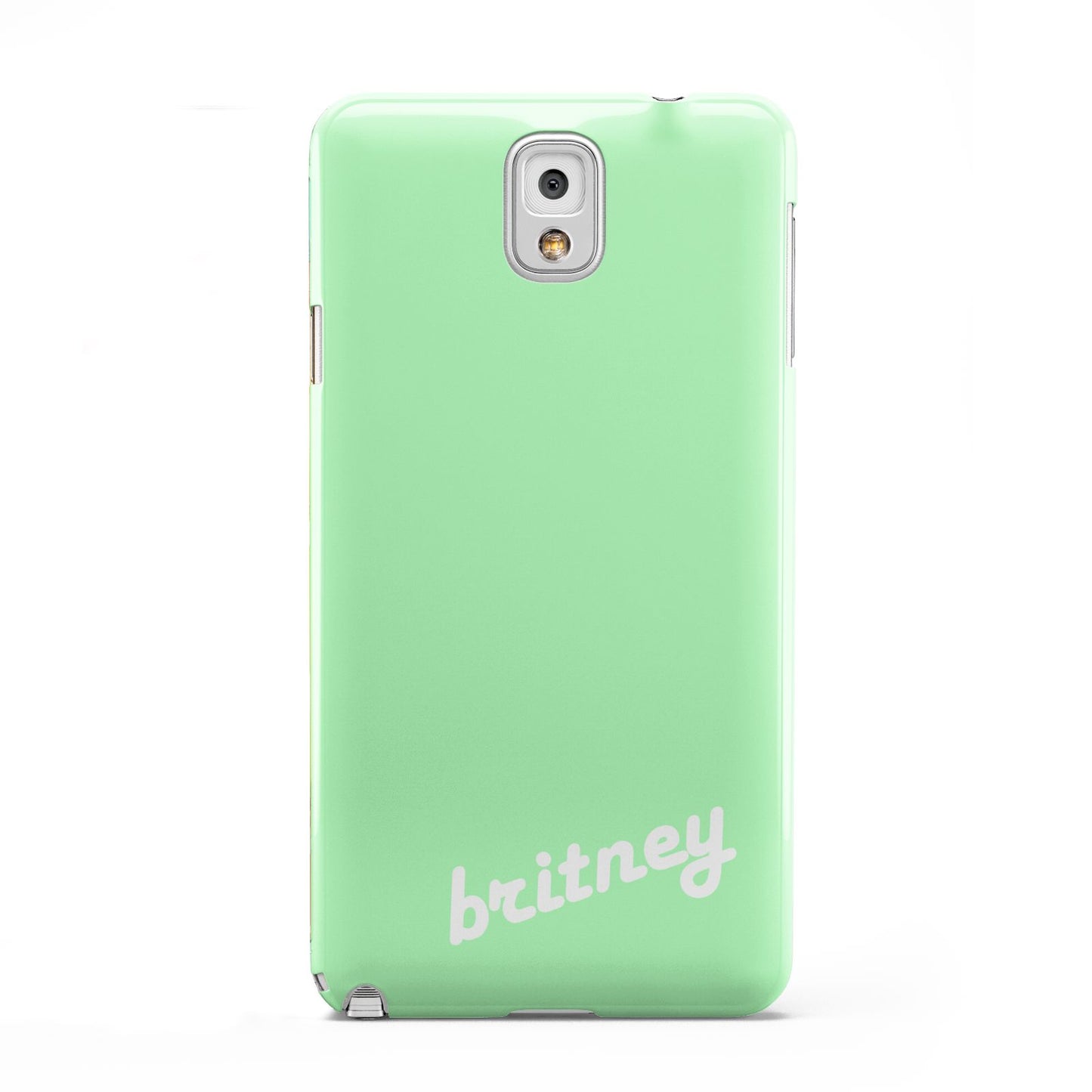 Personalised Green Name Samsung Galaxy Note 3 Case