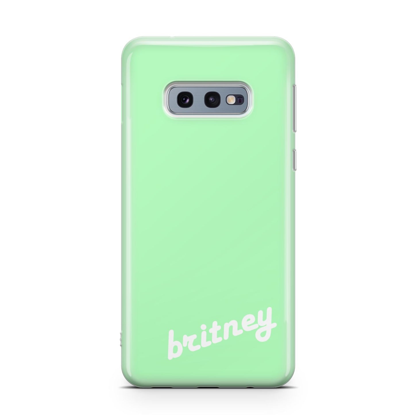 Personalised Green Name Samsung Galaxy S10E Case
