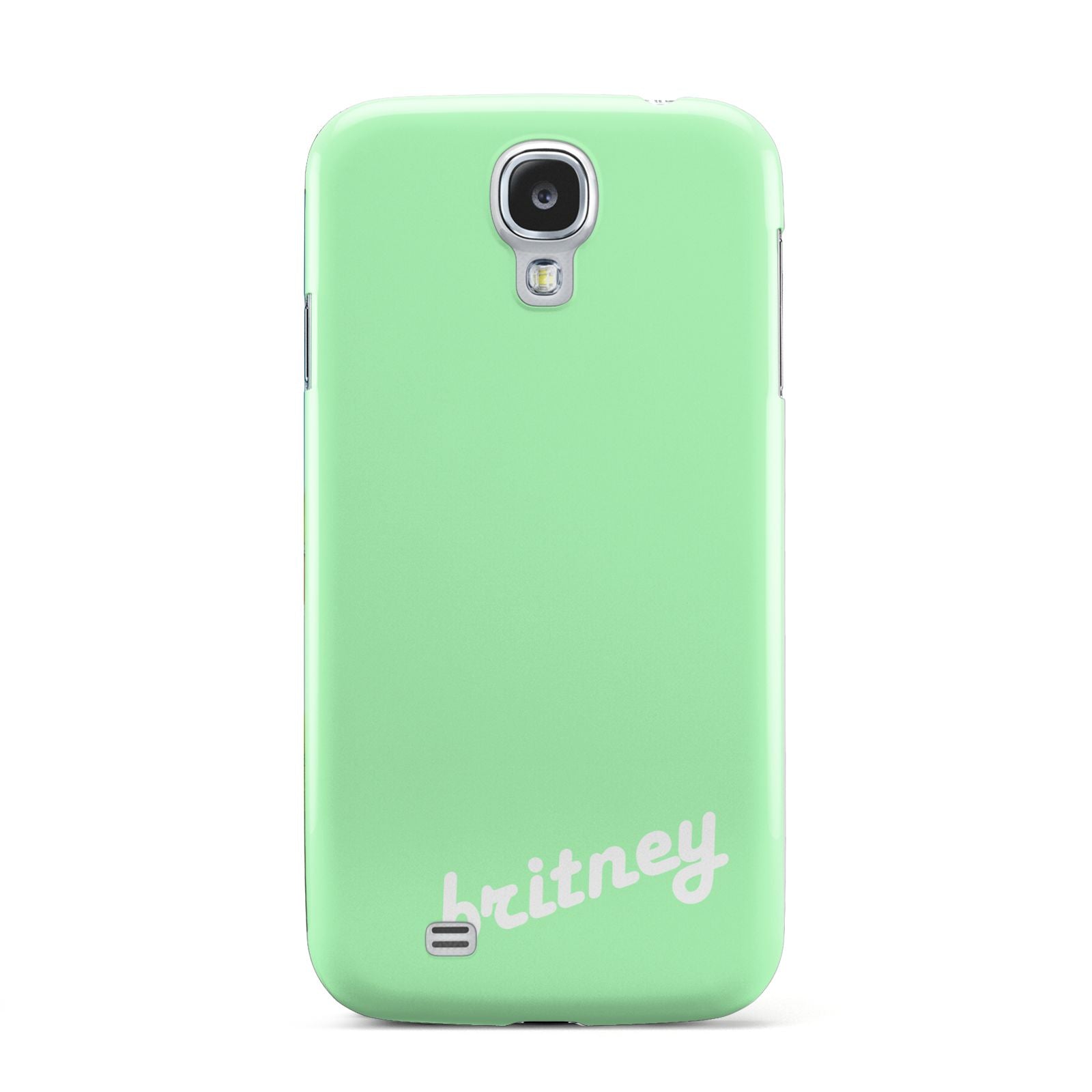 Personalised Green Name Samsung Galaxy S4 Case