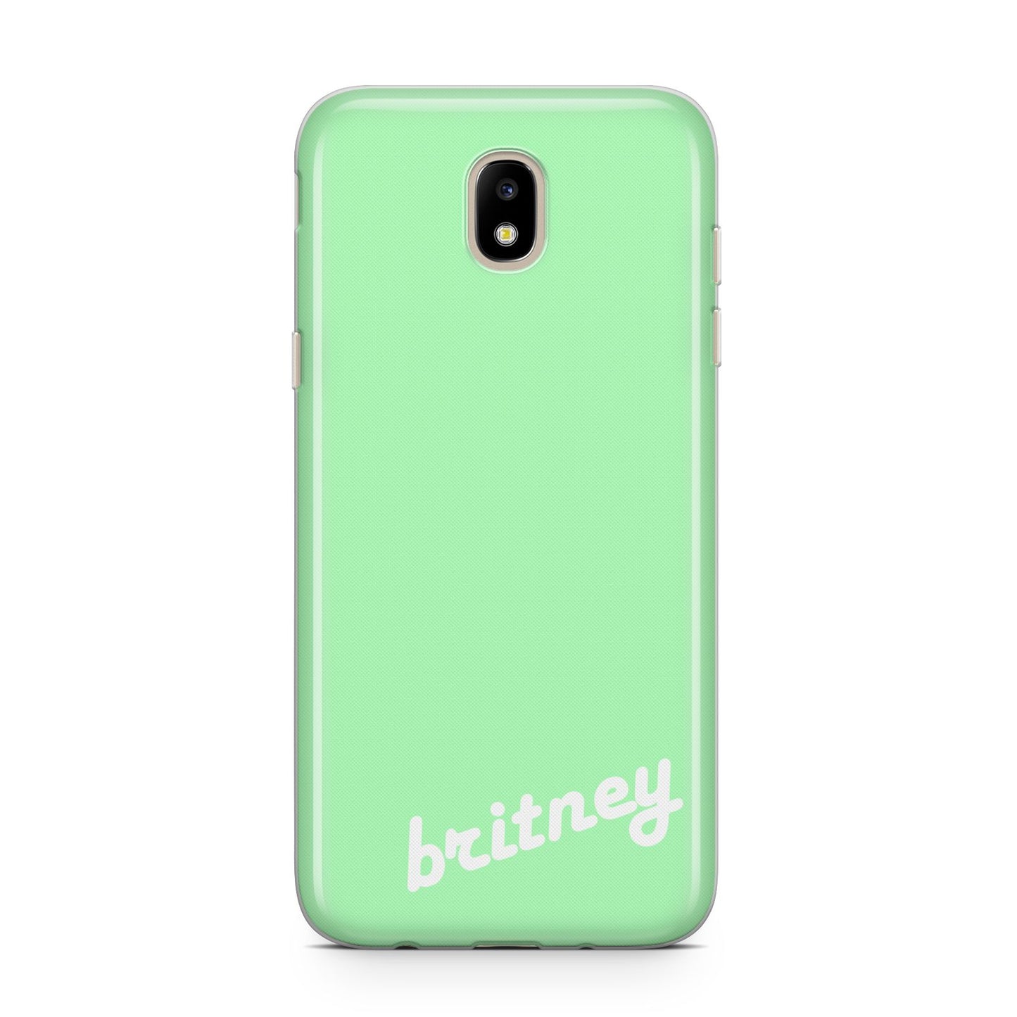 Personalised Green Name Samsung J5 2017 Case