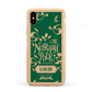 Personalised Green North Pole Apple iPhone XS 3D Tough