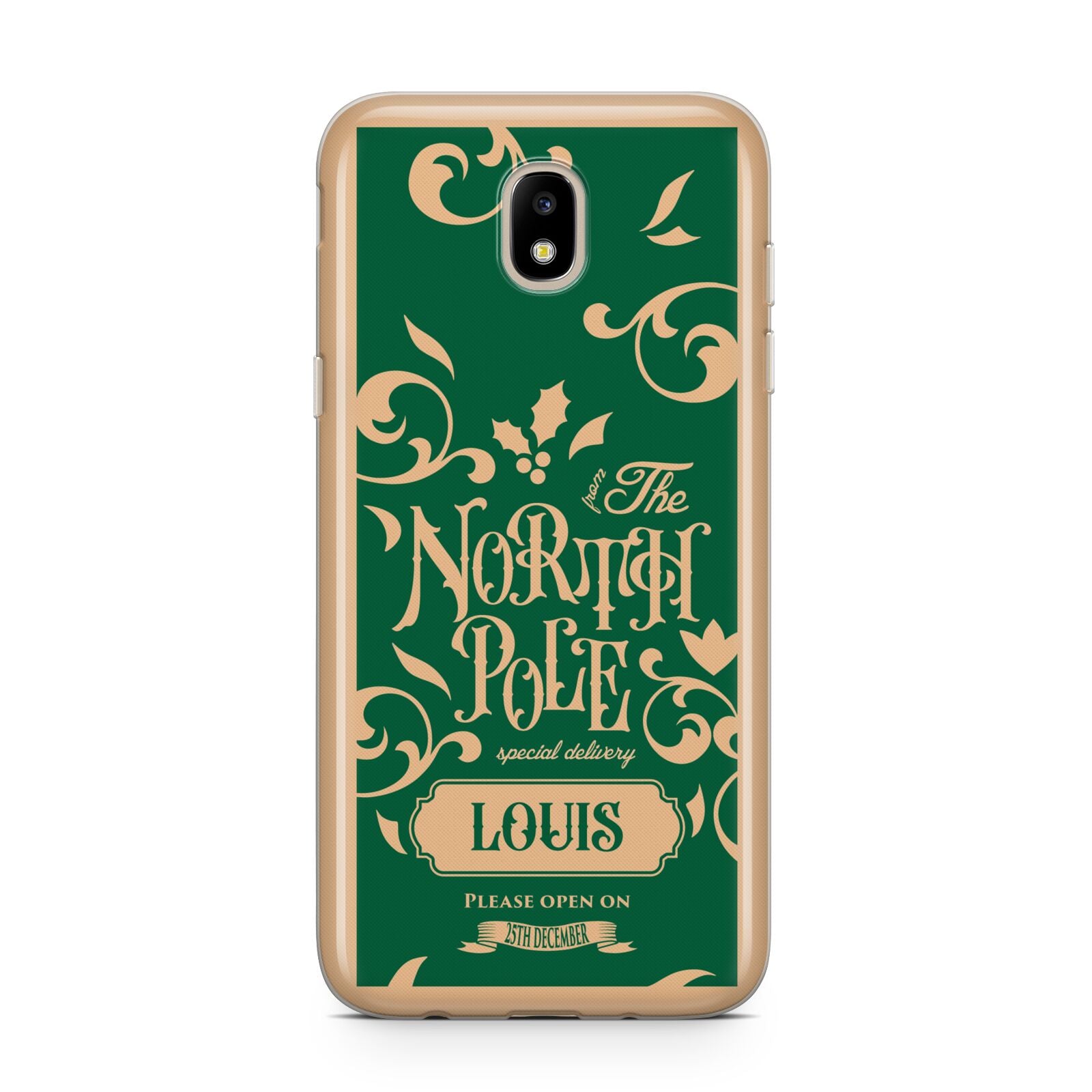 Personalised Green North Pole Samsung J5 2017 Case