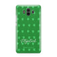 Personalised Green Shamrock Huawei Mate 10 Protective Phone Case