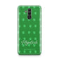 Personalised Green Shamrock Huawei Mate 20 Lite