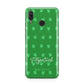 Personalised Green Shamrock Huawei Nova 3 Phone Case