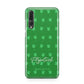 Personalised Green Shamrock Huawei P20 Pro Phone Case