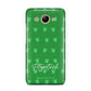 Personalised Green Shamrock Huawei Y3 2017