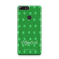 Personalised Green Shamrock Huawei Y7 2018