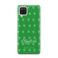 Personalised Green Shamrock Samsung A12 Case