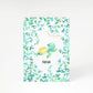 Personalised Green Turtle A5 Greetings Card